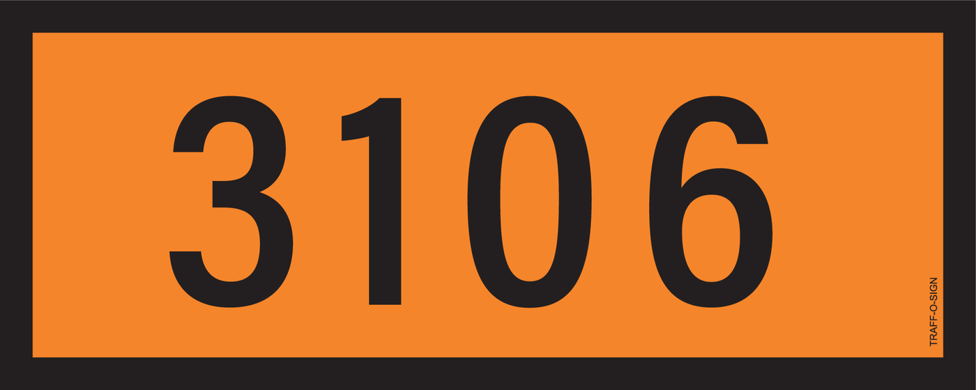 ADR BORD, UN NUMMERS VAN 3000 TOT 3999