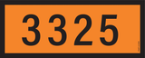 ADR BORD, UN NUMMERS VAN 3000 TOT 3999