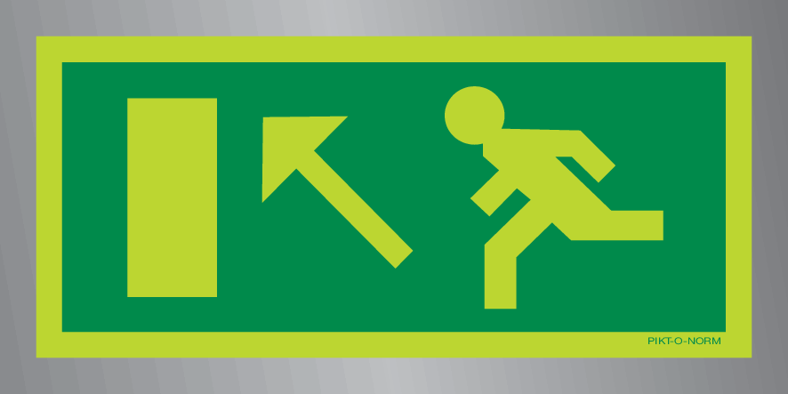 ISSUE DE SEC.ESCALIER GAUCHE VERS HAUT