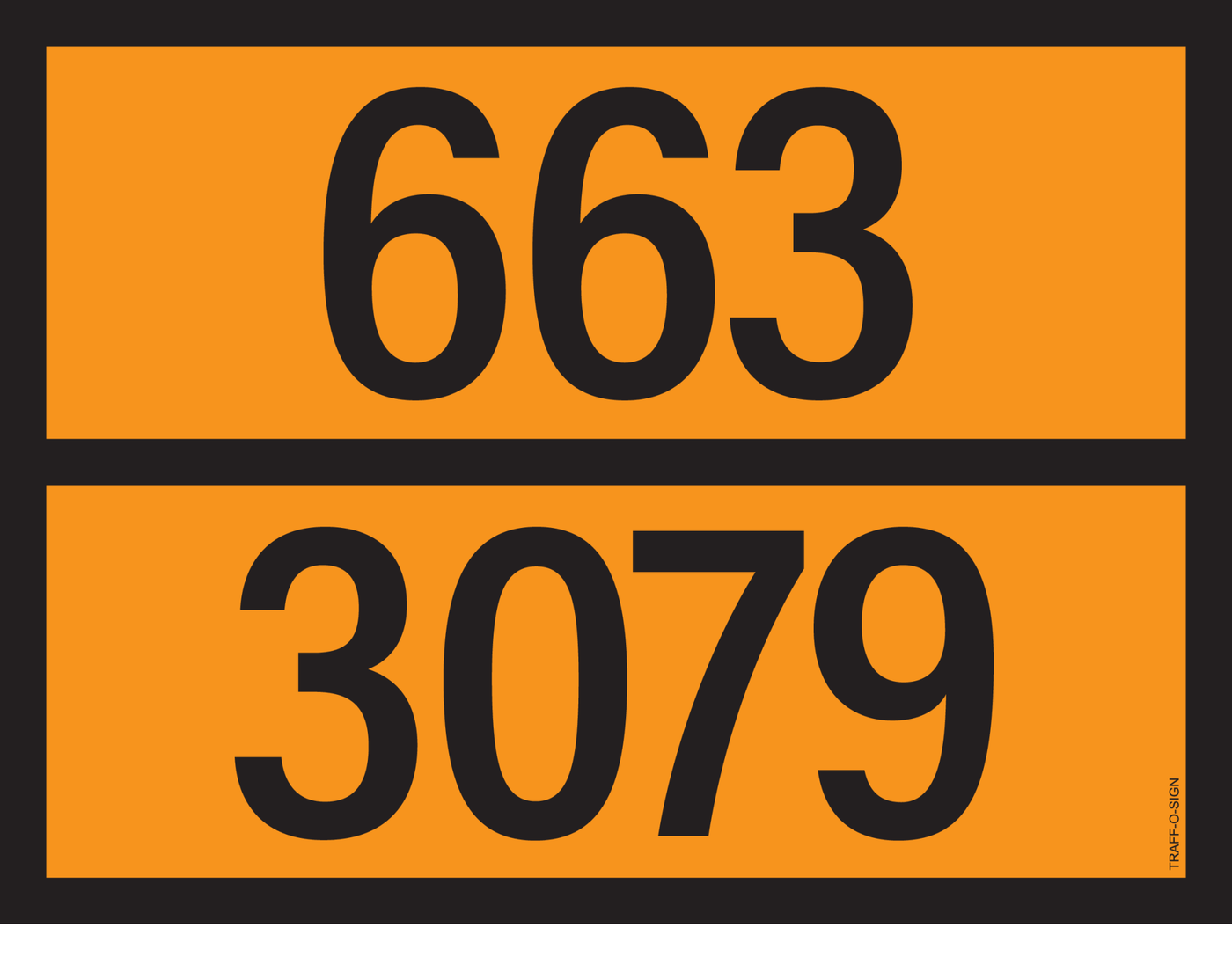 ADR BORD MET GEVARENCODE 663/3079