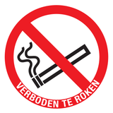 INTERD.FUMER A TEXTE: VERBODEN TE ROKEN 