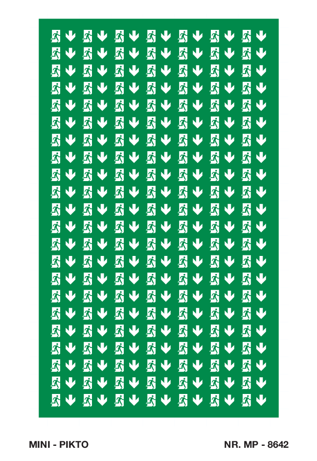 VLUCHTWEG RECHTS NAAR BENEDEN