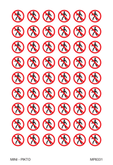 VERBODEN VOOR VOETGANGERS