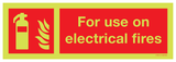 FOR USE ON ELECTRICAL FIRES