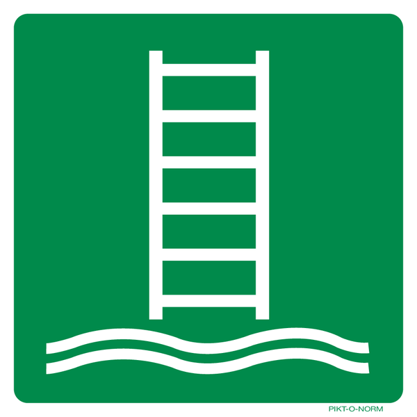 ÉCHELLE D'EMBARQUEMENT ISO7010-E053
