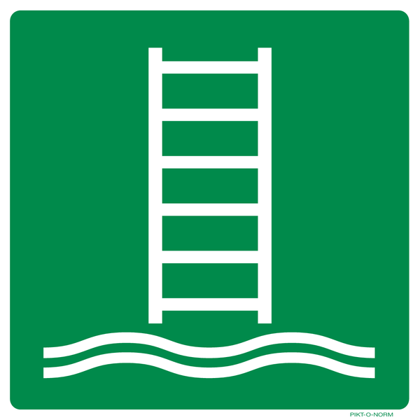 ÉCHELLE D'EMBARQUEMENT ISO7010-E053