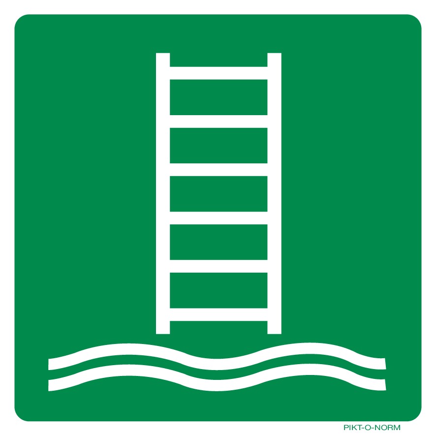 ÉCHELLE D'EMBARQUEMENT ISO7010-E053