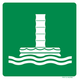 EVACUATIEKOKER ISO7010-E055
