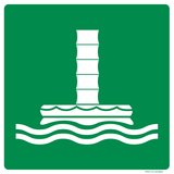 EVACUATIEKOKER ISO7010-E055