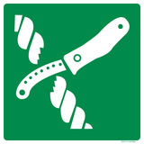COUTEAU DE RADEAU DE SAUVETAGE E035