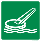 EVACUATIEGLIJBAAN ISO7010-E054