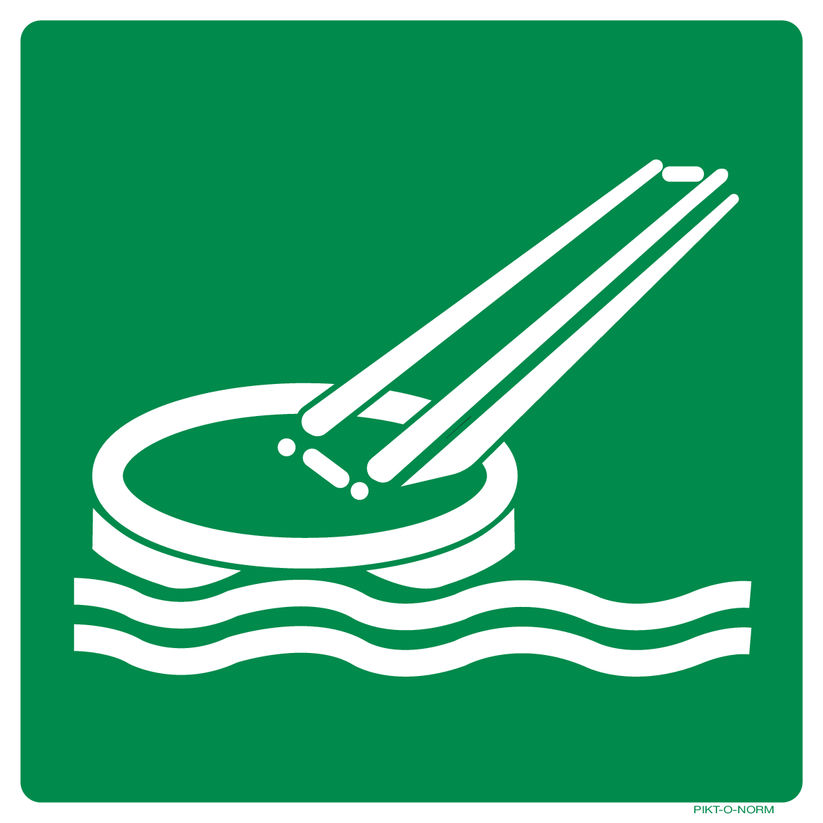 EVACUATIEGLIJBAAN ISO7010-E054