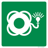 REDDINGSBOEI MET LICHT ISO7010-E042