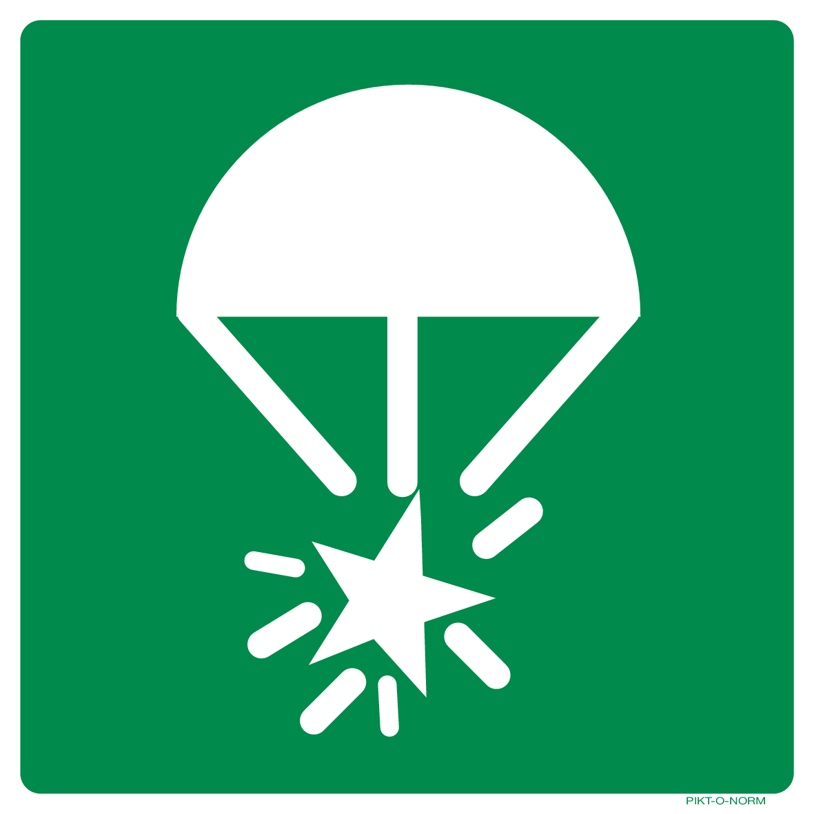 FUSÉE ÉCLAIRANTE À PARACHUTE E049