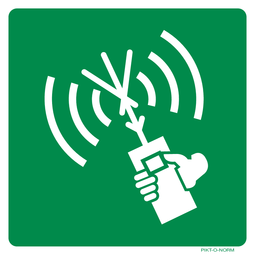 RADIO VHF PORTABLE ISO7010-E051