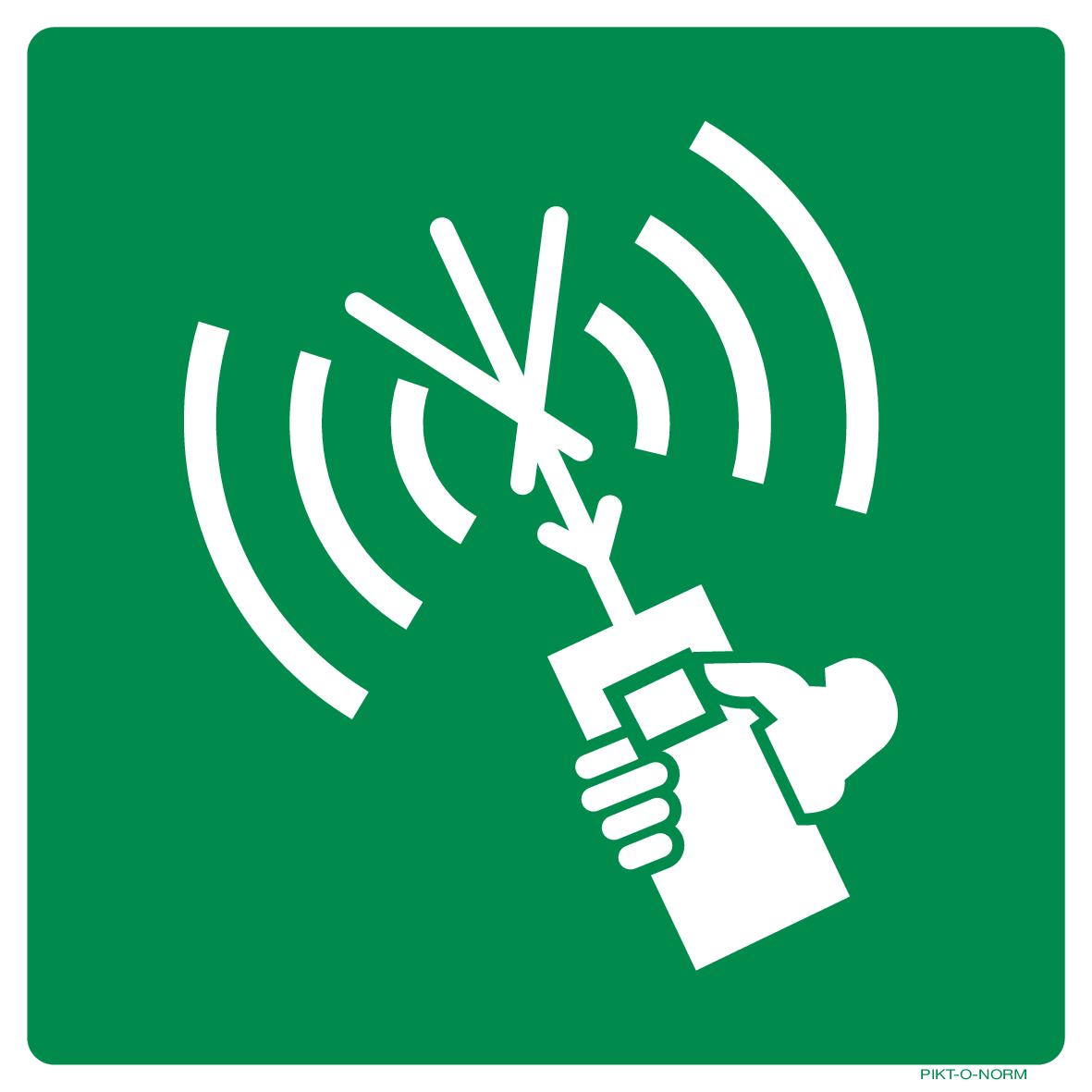 RADIO VHF PORTABLE ISO7010-E051