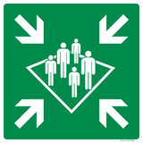 POINT DE RASSEMBLEMENT À BORD DU NAVIRE