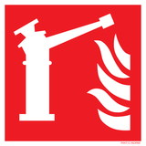 MONITEUR D'INCENDIE  ISO7010-F015