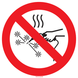 VERBOD WARMTE AFSTOTENDE WERKZAAMH.