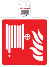 BRANDSLANG - HASPEL ISO7010-F002