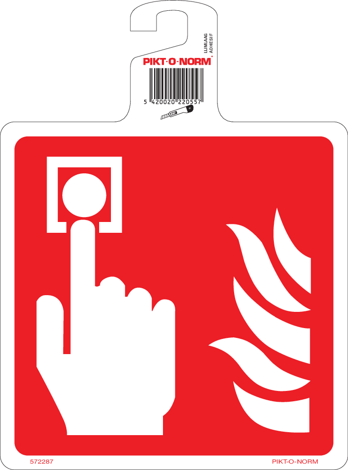 BRANDMELDER ISO7010-F005