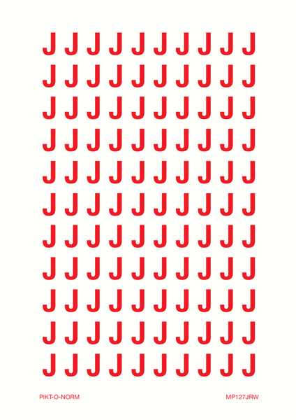 LETTER J OP VEL