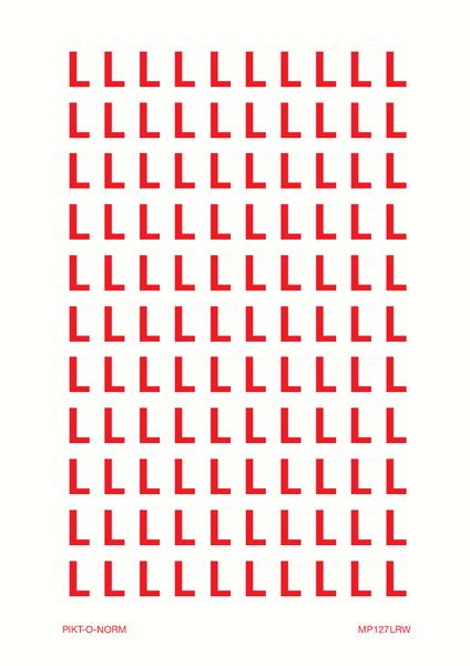 LETTER L OP VEL
