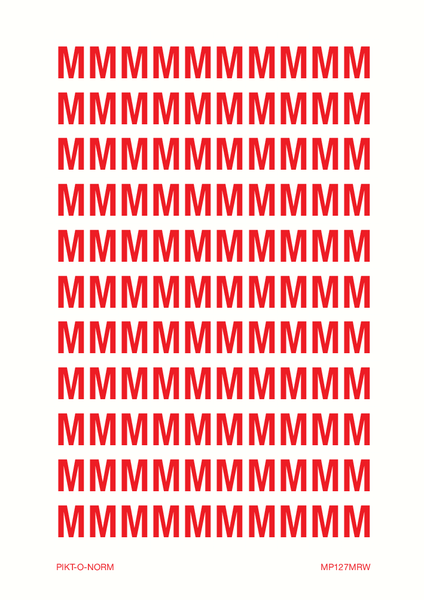 LETTRE M SUR FEUILLE