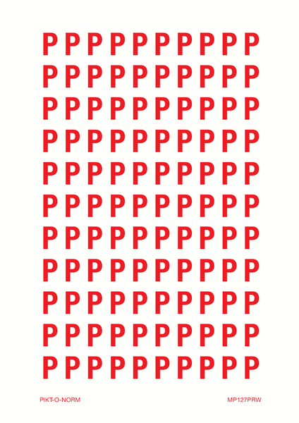 LETTER P OP VEL