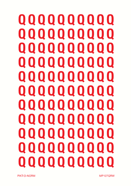 LETTER Q OP VEL