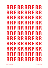 LETTER R OP VEL