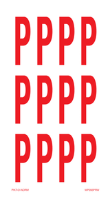 LETTER P OP VEL