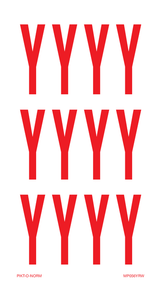 LETTER Y OP VEL