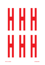 LETTER H OP VEL
