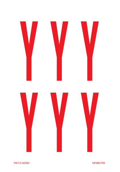 LETTER Y OP VEL