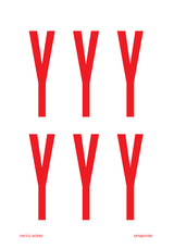 LETTER Y OP VEL