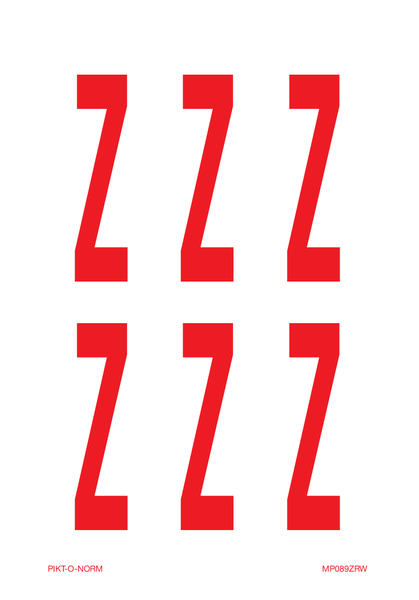 LETTRE Z SUR FEUILLE