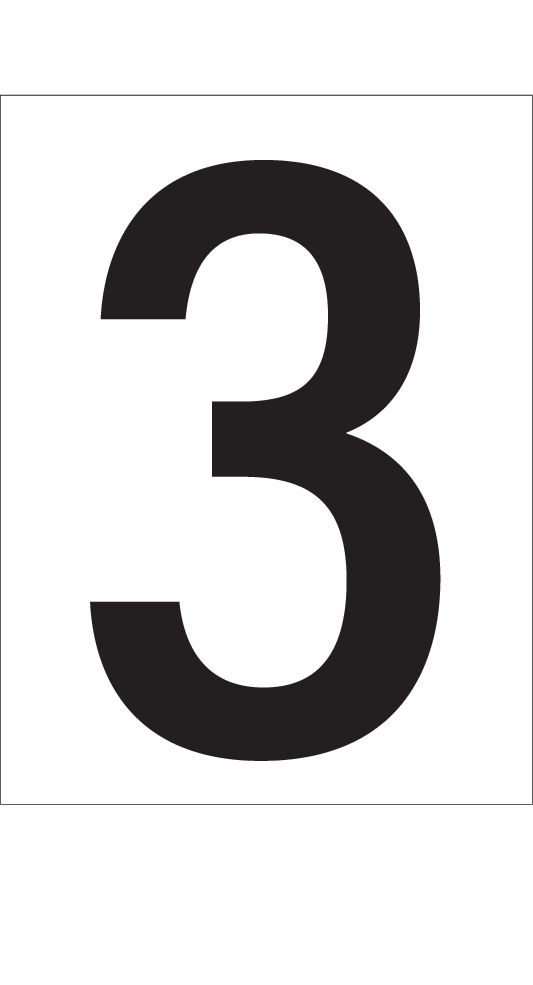 3 ADR CIJFER ZELFKLEVEND