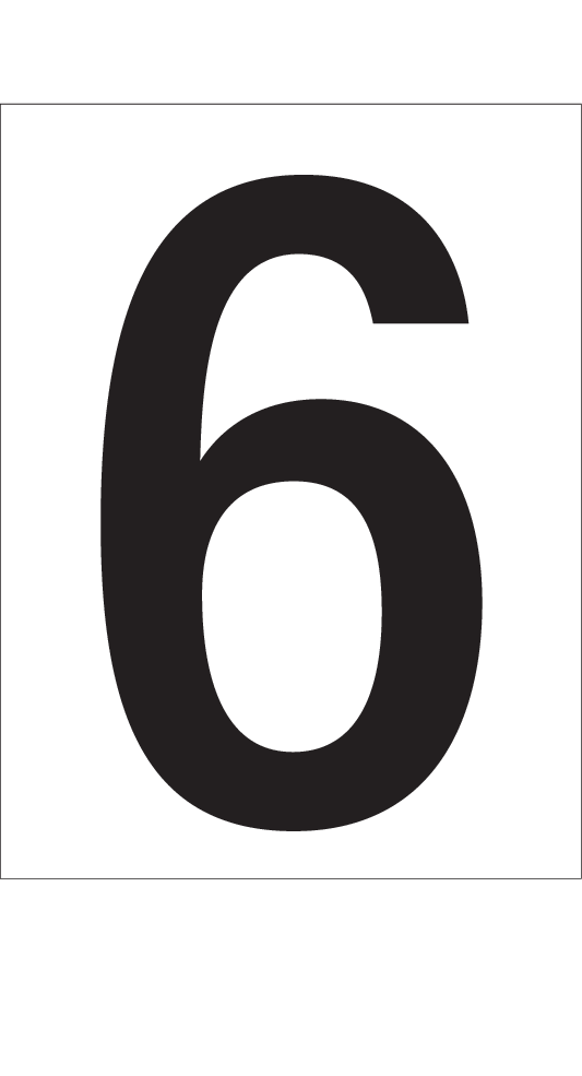 6 ADR CIJFER ZELFKLEVEND