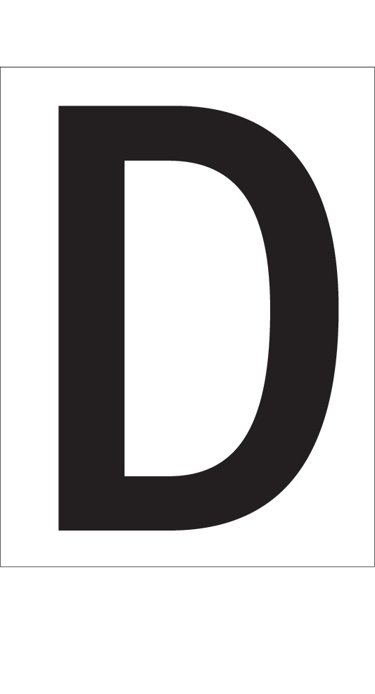 D ADR LETTER ZELFKLEVEND