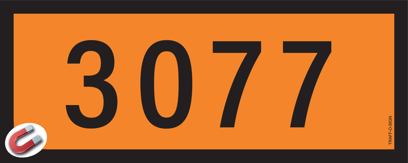 ADR BORD, UN NUMMERS VAN 3000 TOT 3999