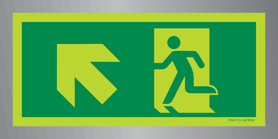 ISSUE DE SEC.ESCALIER GAUCHE VERS HAUT
