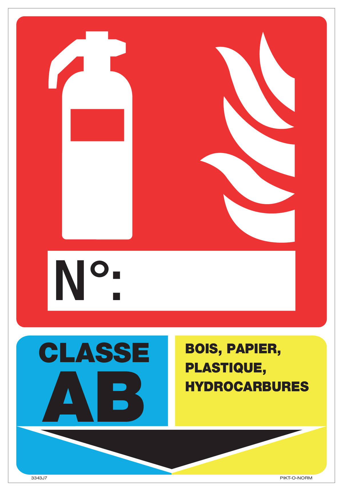EXTINCTEUR, CLASSES AB