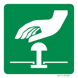 BOUTON D'ARRÊT D'URGENCE ISO7010-E020