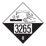 IMO 8.0 CORROSIEF MET UN 3265