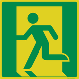 ISSUE DE SECOURS À GAUCHE ISO7010-E001