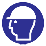 CASQUE DE SÉCURITÉ OBLIGATOIRE