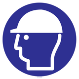 CASQUE DE SÉCURITÉ OBLIGATOIRE