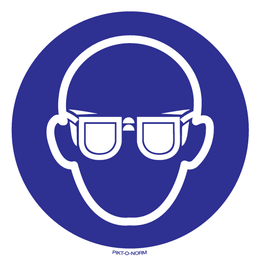 LUNETTES DE SÉCURITÉ OBLIGATOIRES