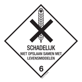 SCHADELIJK, ADR CLASSE 6